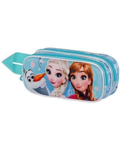 Penar școlar 3D Karactermania Frozen 2 - Happiness, 2 fermoare - 4