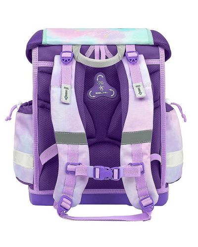 Rucsac-cutie pentru scoala Belmil - Rainbow Unicorn Magic - 3