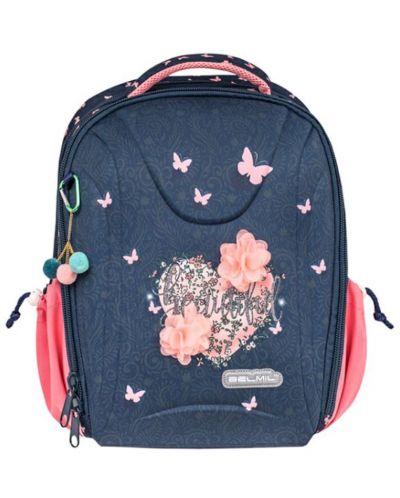 Rucsac școlar Belmil - Beautiful Flowers, 1 compartiment, 22 l - 1