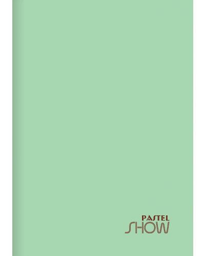 Caiet Keskin Color - Pastel Show, A4, 40 de foi, rânduri largi, asortiment - 5