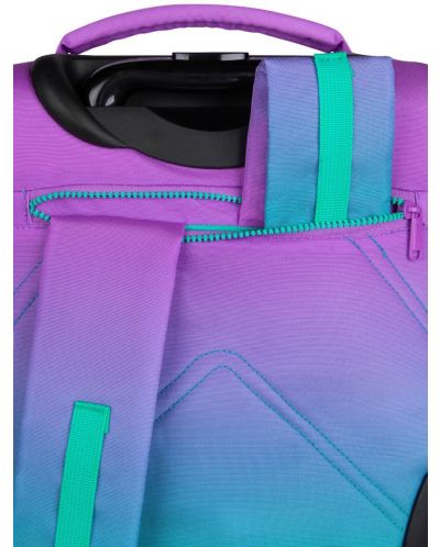 Ghiozdan pe roţi Cool Pack Gradient - Compact, Blueberry - 4