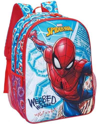 Rucsac pentru școală Kstationery Spiderman - Pursuit, cu 2 compartimente - 1