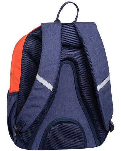 Ghiozdan școlar  Cool Pack Rider - Portocaliu si albastru, 27 l - 3