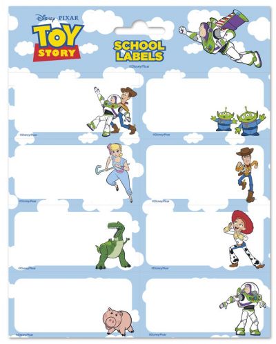 Etichete scolare Grupo Eric - Pixar Toy Story, 16 bucati - 1