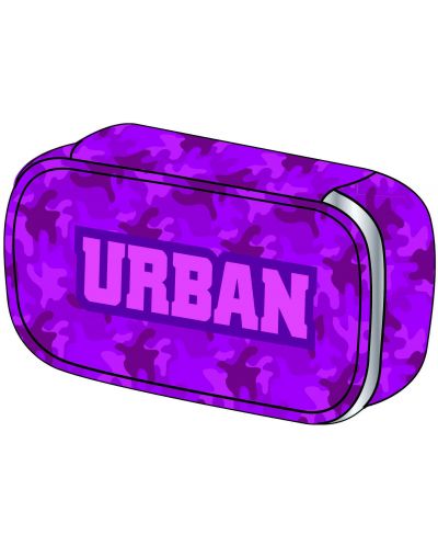 Geantă de școală S. Cool Urban - Purple Military - 1
