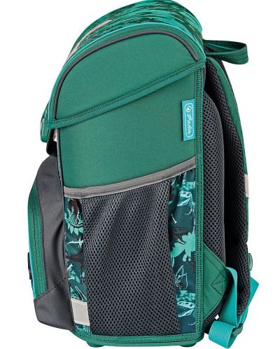 hissikoku Ghiozdan școlar anatomic Herlitz Loop - Green Rex | Ozone.ro