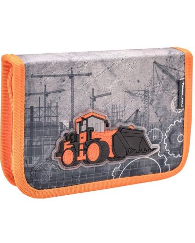 Belmil Excavator Grey Penar neechipat cu doua clape, 1 fermoar, aplicatii	 - 1