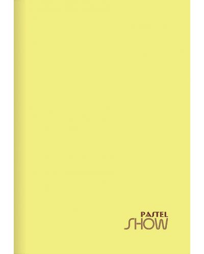 Caiet Keskin Color - Pastel Show, A4, 40 de foi, rânduri largi, asortiment - 1