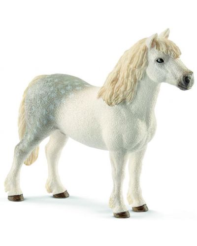 Figurina Schleich Farm World Horses - Ponei Galez, armasar - 1