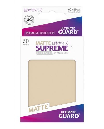 Ultimate Guard Supreme UX Sleeves Yu-Gi-Oh! Matte Sand (60)	 - 3