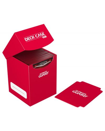 Ultimate Guard Deck Case 100+ Standard Size Red	 - 1
