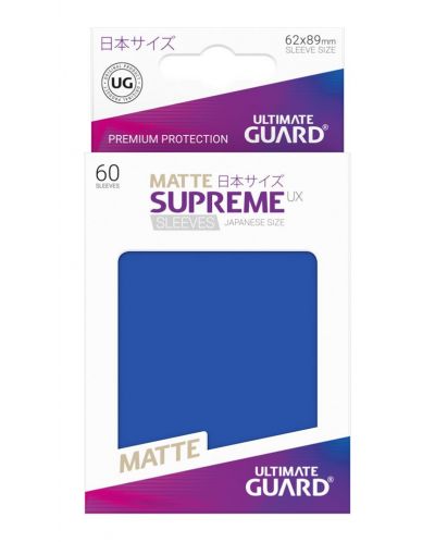 Ultimate Guard Supreme UX Sleeves Yu-Gi-Oh! Matte Blue (60)	 - 3