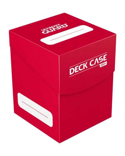 Ultimate Guard Deck Case 100+ Standard Size Red	 - 2