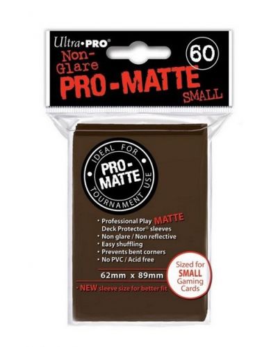 Ultra Pro Card Protector Pack - Small Size (Yu-Gi-Oh!) Pro-matte - maro (60 buc.) - 1