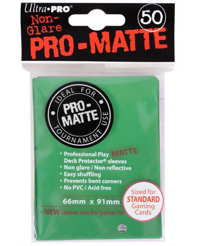 Ultra Pro Card Protector Pack - Standard Size - verde - 1