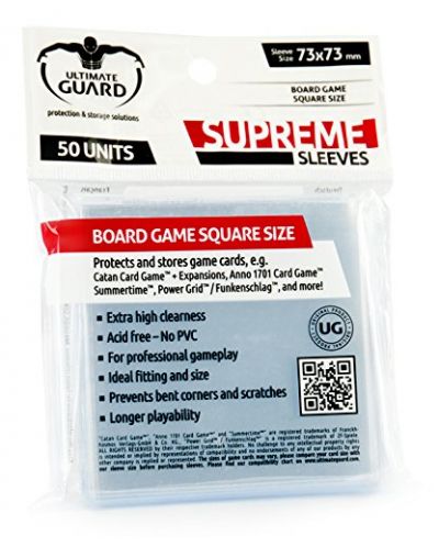 Protectii pentru carti Ultimate Guard - Square (50 bucati) - 1