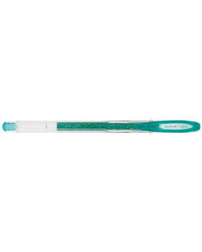 Roller cu gel Uniball Signo Sparkling – Verde, 1.0 mm - 1