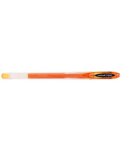 Roller cu gel Uniball Signo – Oranj, 0.7 mm - 1