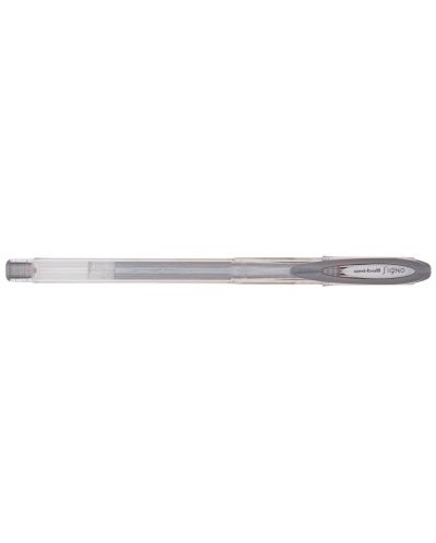 Roller cu gel Uniball Signo Noble Metal – Argintiu, 0.8 mm - 1