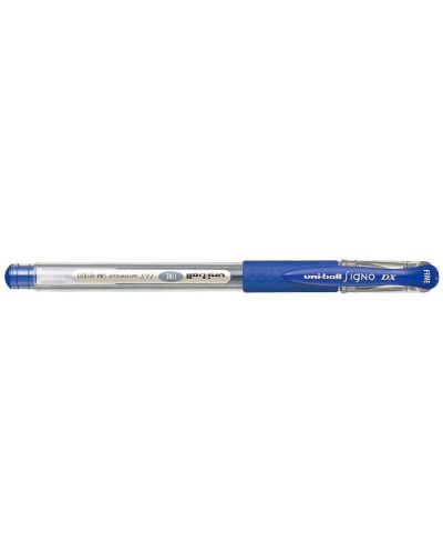 Roller cu gel Uniball Signo Dx Fine – Albastru, 0.7 mm - 1