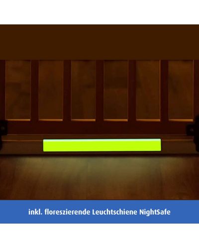 Barieră universală fluorescentă Reer pentru uși și scări - 77 cm - 8