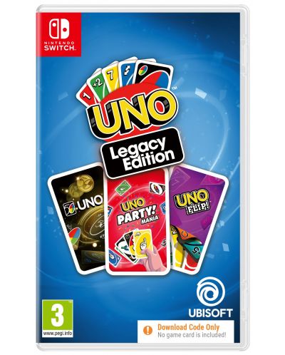 Uno: Legacy Edition - Cod în cutie (Nintendo Switch) - 1