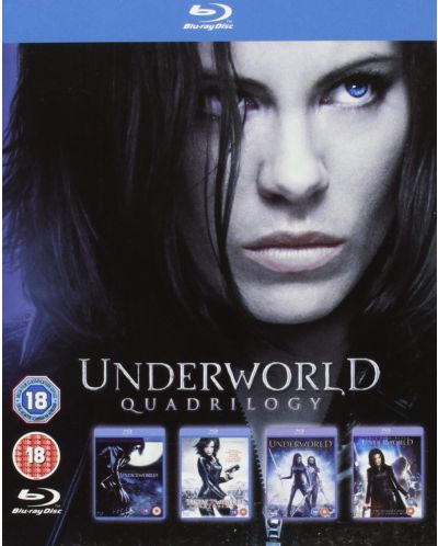 Underworld Quadrilogy - 4 Movies Collection (Blu-Ray)	 - 1