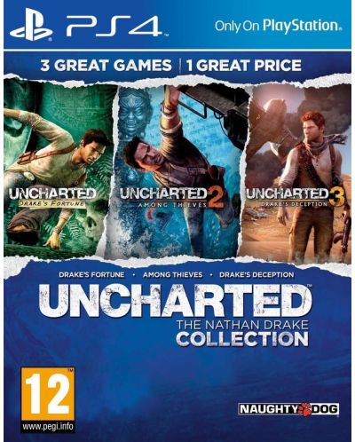 Uncharted: The Nathan Drake Collection - pachet de la 3 jocuri (PS4) - 3