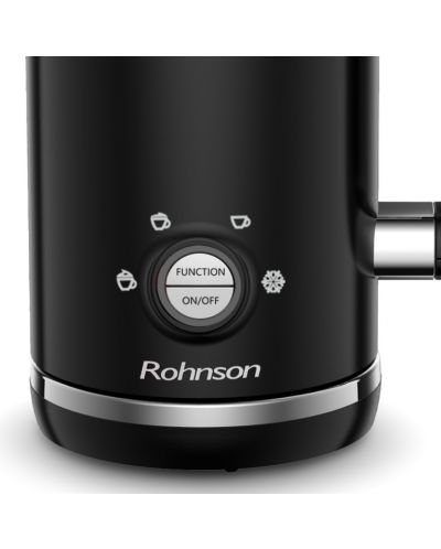 Spumator de lapte Rohnson - R-4416, 300 ml, negru - 3