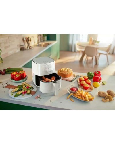 Aparat de gătit sănătos Philips - Airfryer HD9200/10, 1400W, 4.1 l, alb - 5