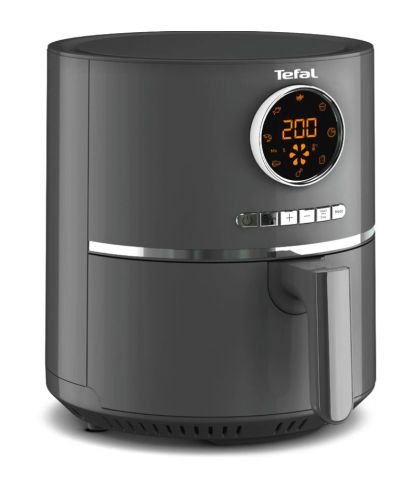 Aparat de gătit sănătos Tefal - Ultra Fry Digital EY111B15, 1400W, gri - 1