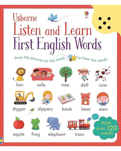 Usborne Listen and Learn First English Words - 1