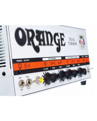 Amplificator de chitară Orange - Dual Terror, alb/portocaliu - 6
