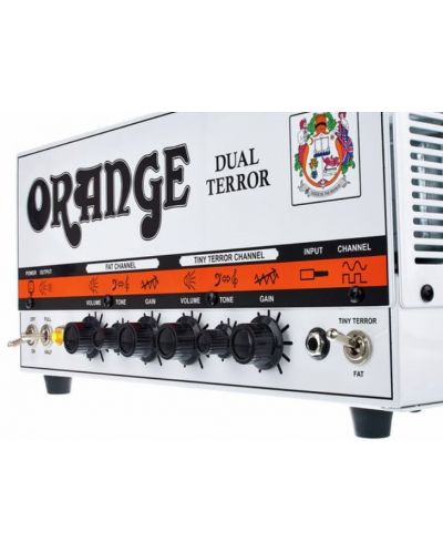 Amplificator de chitară Orange - Dual Terror, alb/portocaliu - 5
