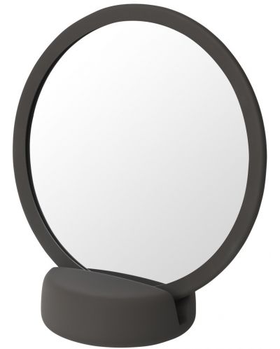 Oglindă cosmetică de mărire Blomus - Sano, gri-maro - 1
