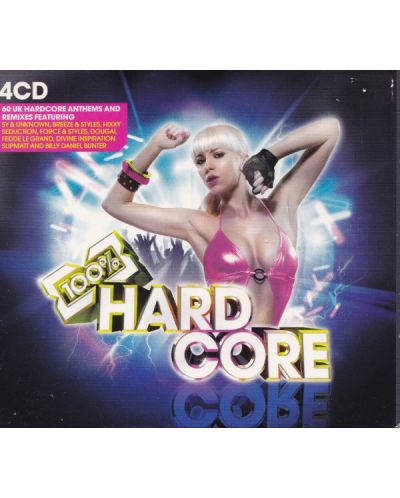 Various Artists - 100% Hardcore (4 CD)	 - 1