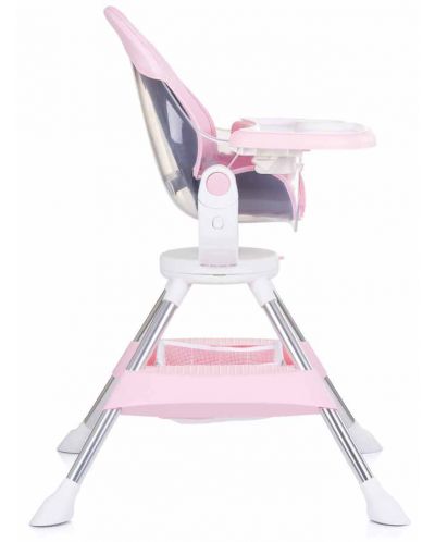 Scaun de masa pentru copii pivotant Chipolino - Vision, roz - 6