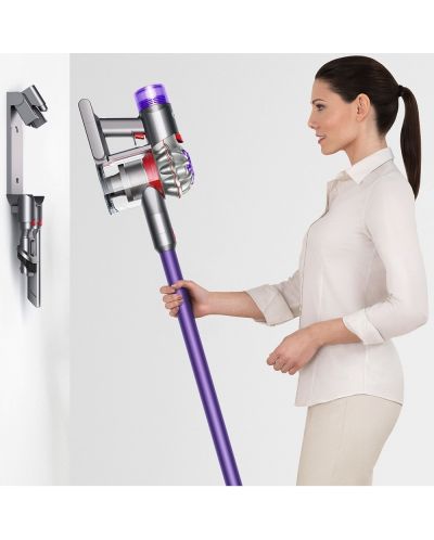 Aspirator vertical Dyson - V8 Origin SV25, Silver/Purple | Ozone.ro