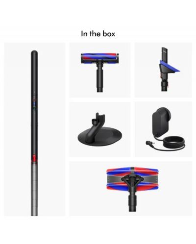 Aspirator vertical Dyson - Pencilvac Fluffycones, negru | Ozone.ro