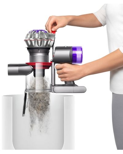 Aspirator vertical Dyson - V8 Origin SV25, Silver/Purple | Ozone.ro Aspirator vertical Dyson - V8 Origin SV25, Silver/Purple | Ozone.ro