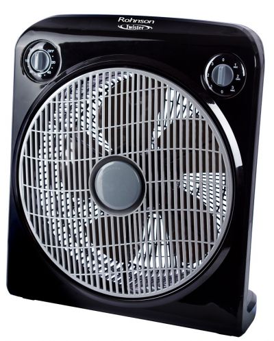 Ventilator Rohnson - R-8200, 3 viteze, 30 cm, negru - 1