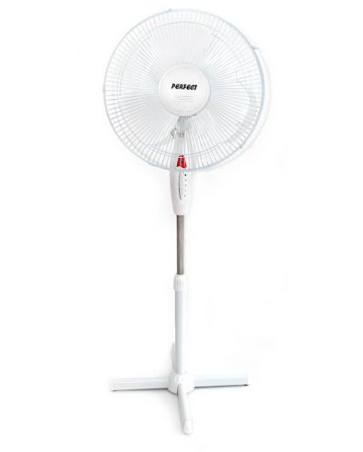 Ventilator Perfect - FM-3211, 3 viteze, 40 cm, alb - 1