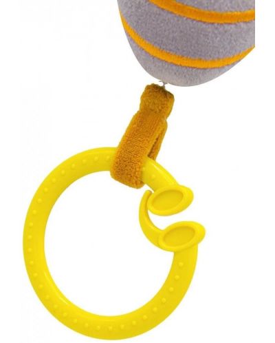 Jucărie vibratoare pentru copii BabyJem - Bee, gri, 15 x 8 cm - 3