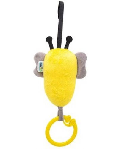Jucărie vibratoare pentru copii BabyJem - Bee, galben, 15 x 8 cm - 2