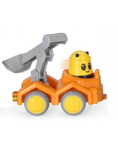 Jucării Viking Toys albine cu șofer, 14 cm, portocaliu - 1