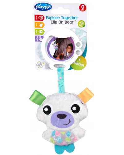 Jucărie agățată Playgro - Urs polar - 2