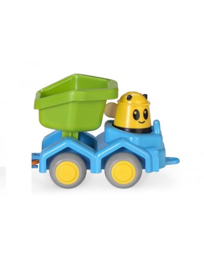 Jucării Viking Toys, albine cu șofer, 14 cm, albastru - 1