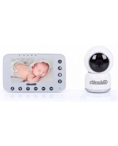 Video Babyphone Chipolino - Atlas, ecran LCD 4.3 - 2