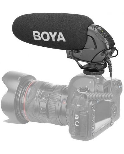 Microfon video Boya - BY-BM3030 shotgun, negru - 2