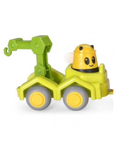 Jucării Viking Toys albine cu șofer, 14 cm, verde - 1